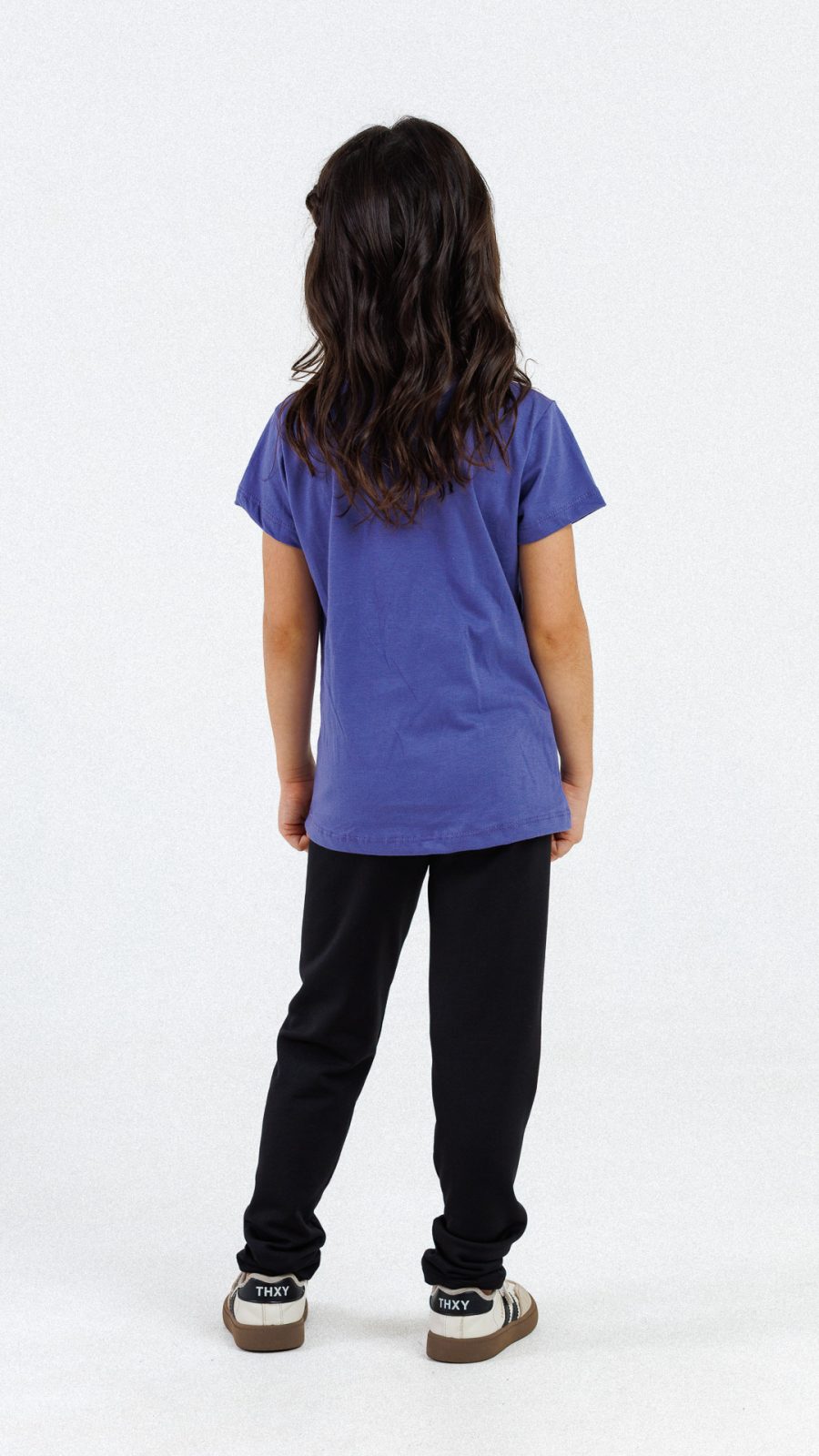 Camiseta Infantil Feminina Estampa Da Capivara Roxa - Image 4