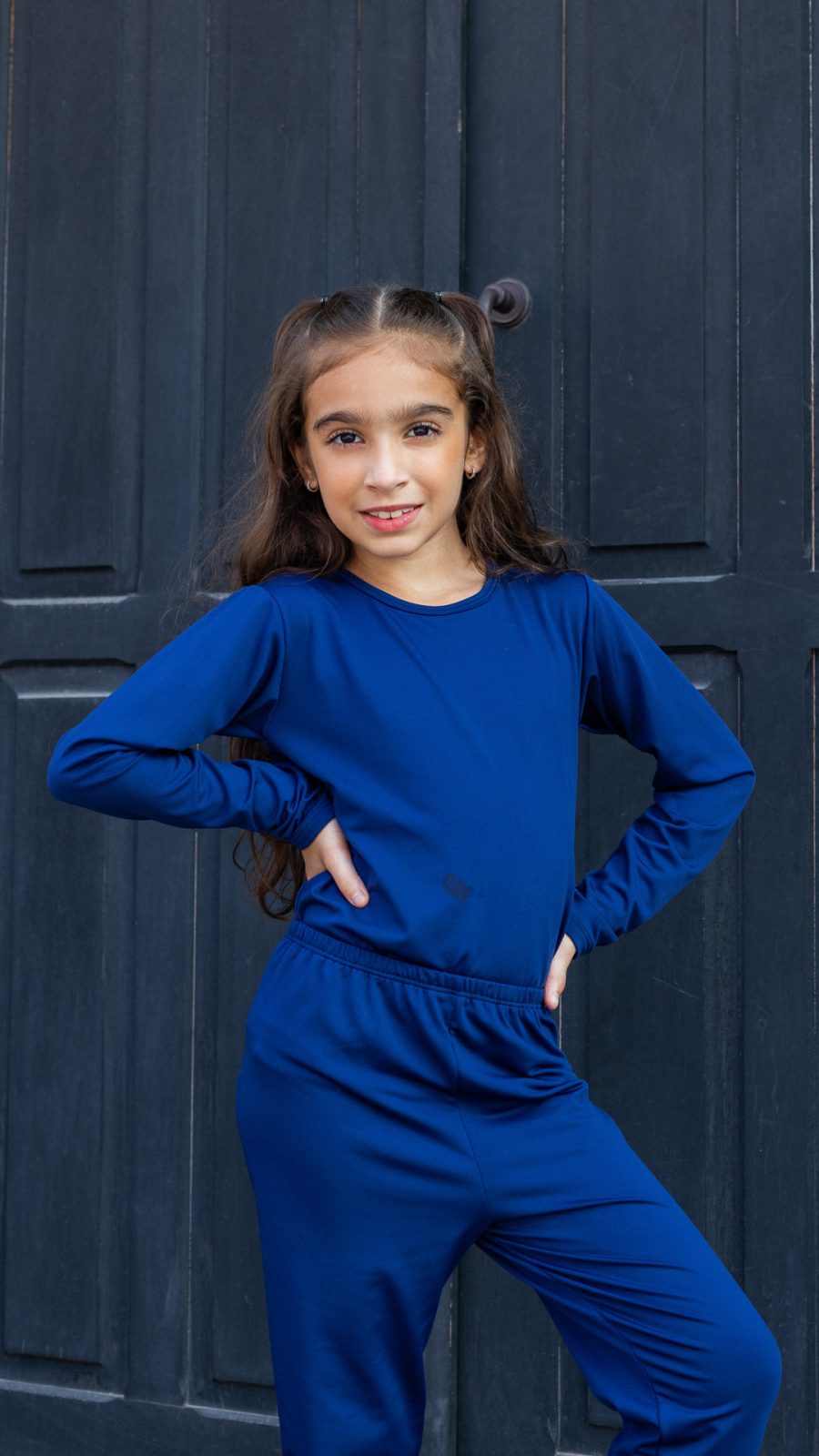 Conjunto Térmico Infantil Unissex Azul Marinho - Image 2